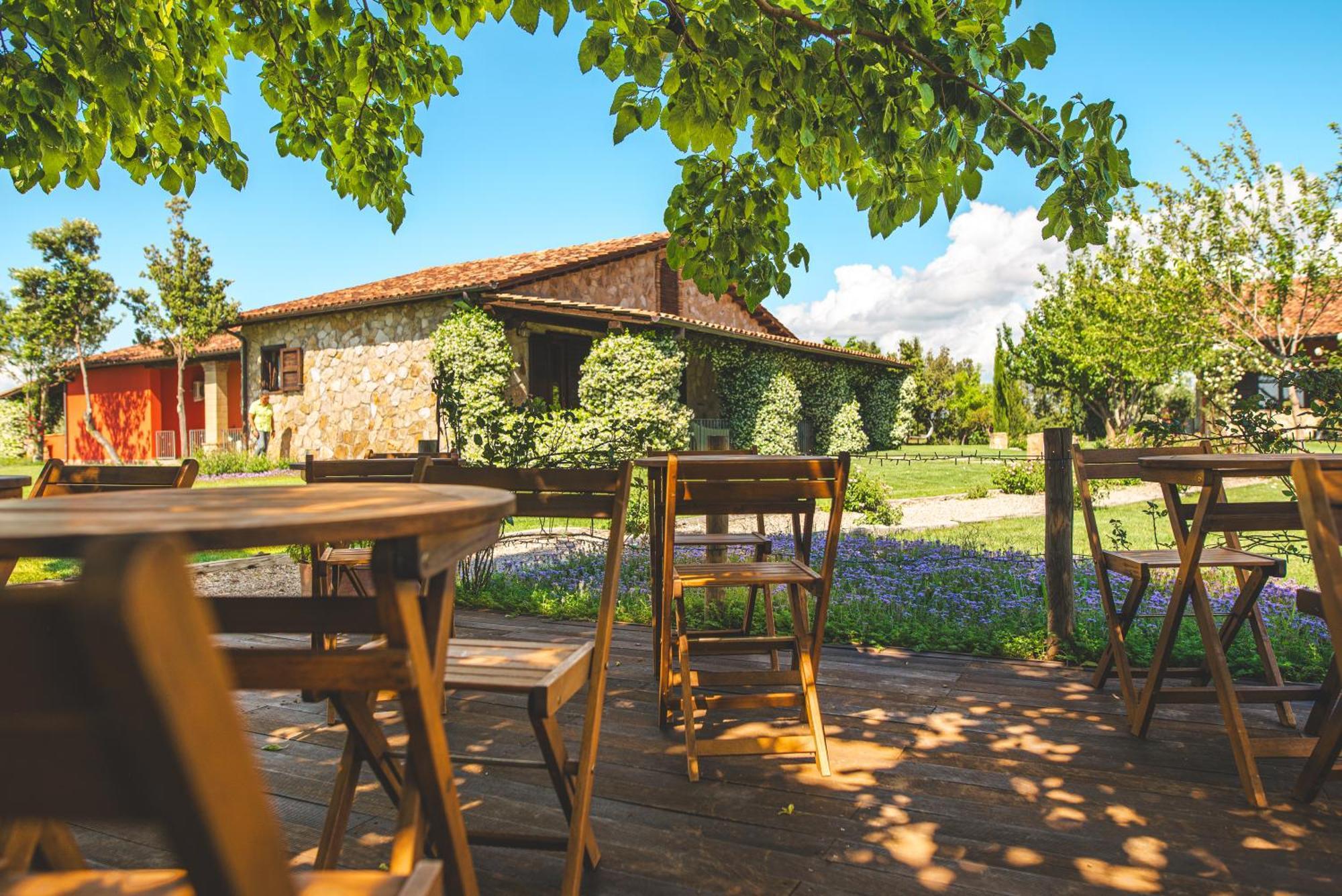 タルクイーニア Casale Poggio Nebbiaヴィラ エクステリア 写真