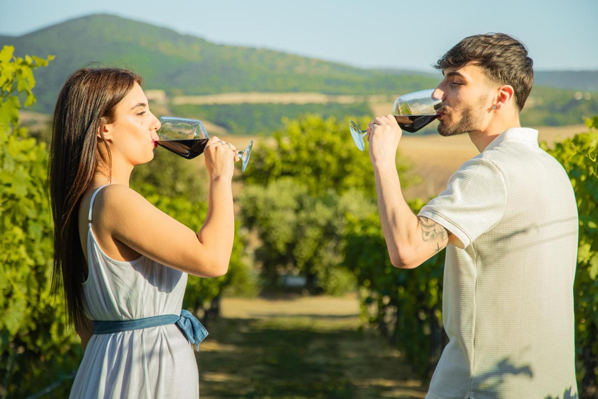タルクイーニア Casale Poggio Nebbiaヴィラ エクステリア 写真