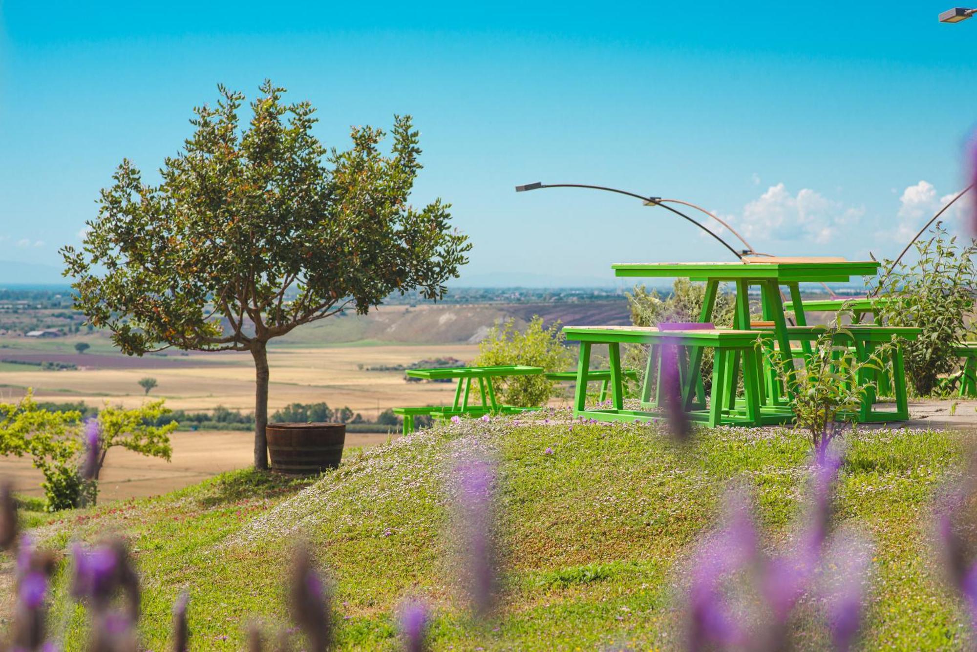 タルクイーニア Casale Poggio Nebbiaヴィラ エクステリア 写真