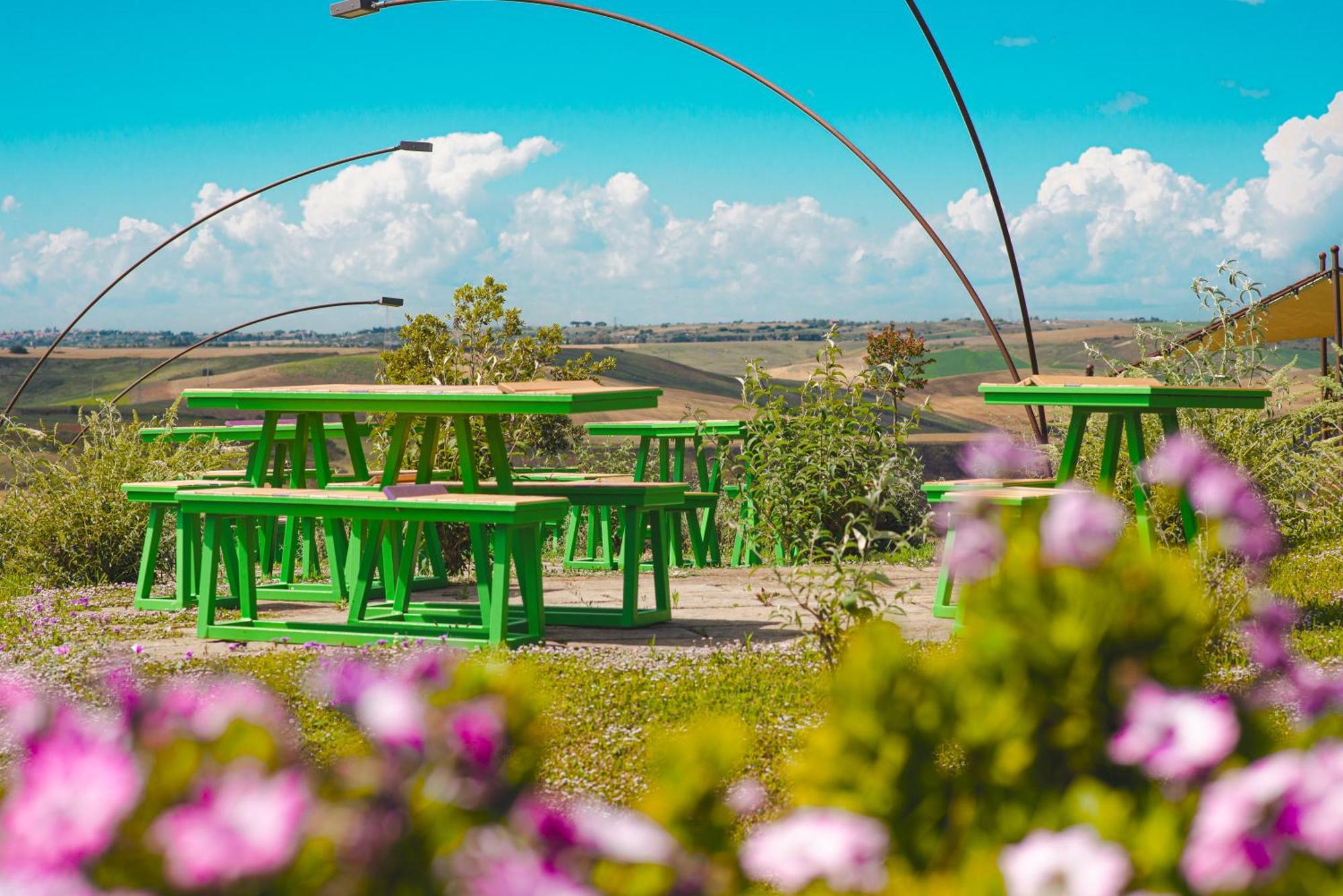 タルクイーニア Casale Poggio Nebbiaヴィラ エクステリア 写真