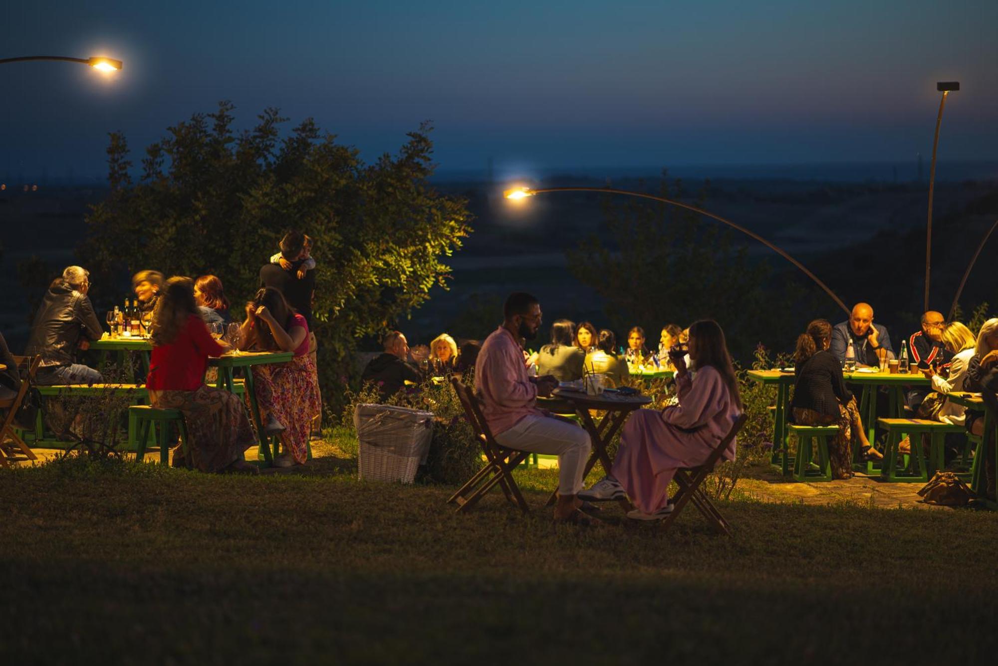 タルクイーニア Casale Poggio Nebbiaヴィラ エクステリア 写真